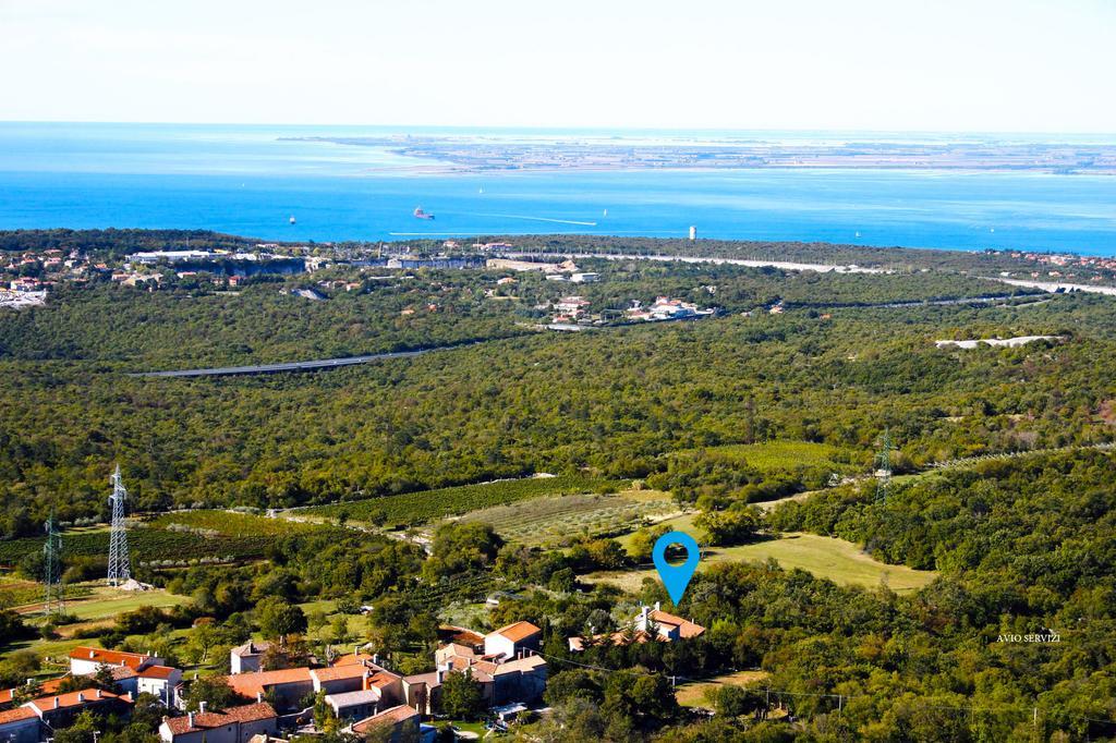 Terra Del Carso Villa San Pelagio Exteriör bild
